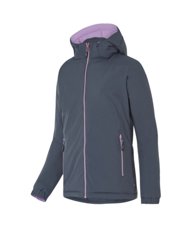 Veste Joluvi Heat Dipa Anthracite /Lilas Femme