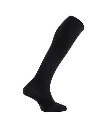 Meias de Montanha Lurbel Liner Six Preto/Vermelho 2
