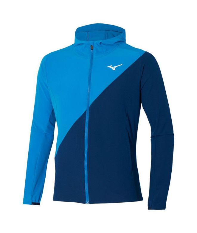 Veste Mizuno Homme by Padel Veste à capuche Mugen Bleu marine