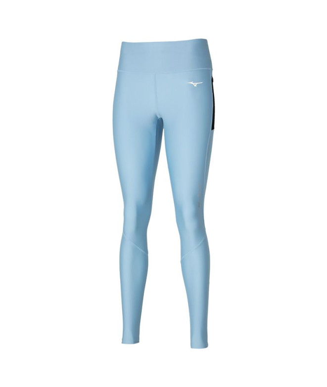 Collants Trail Mizuno Femme par Bg3000 Tight Blue Pastel