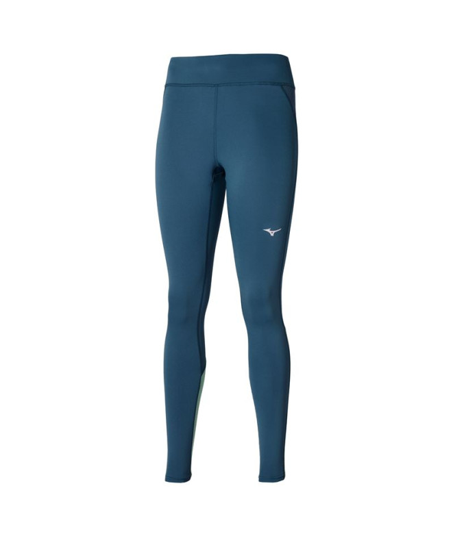 Collants Running Mizuno Femme de Warmalite Tight Navy Blue