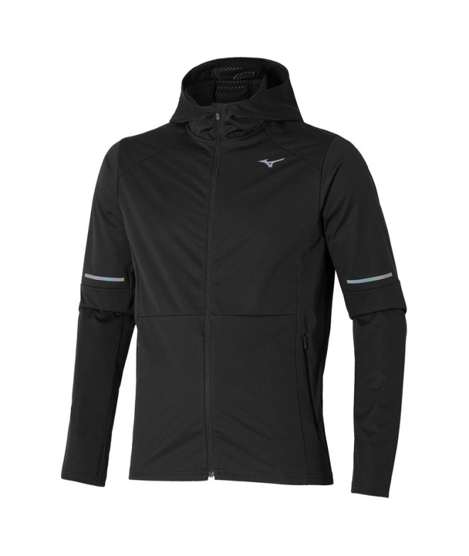 Veste Running Mizuno Homme de Thermal Charge Bt Jk Black