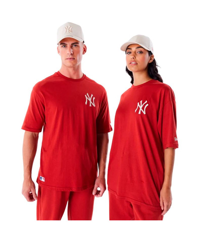 Camiseta New Era Liga Essntls Lc Os New York Yankees Inrstn Homem