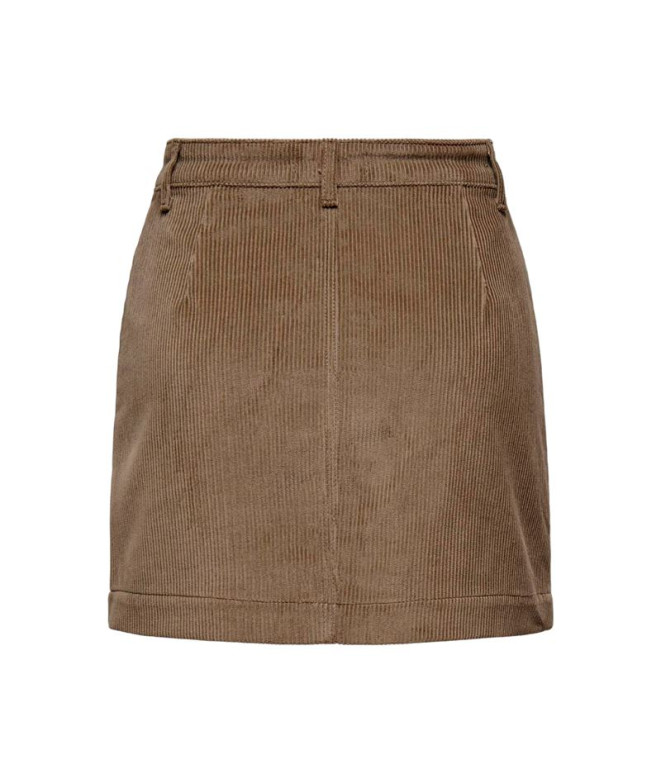 Jupe Only Onlamazing Global Cord Cub Femme