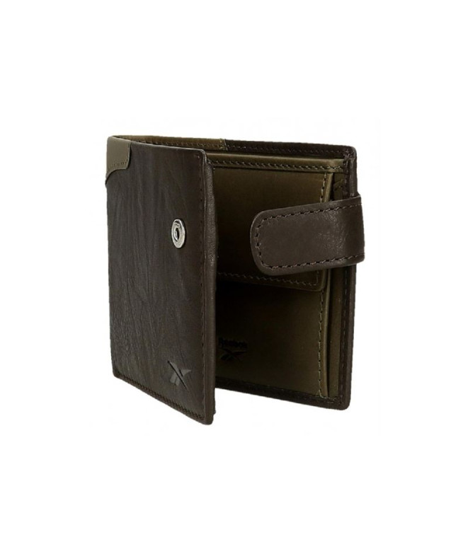 Cartera Horizontal Reebok Club Marrón Con...