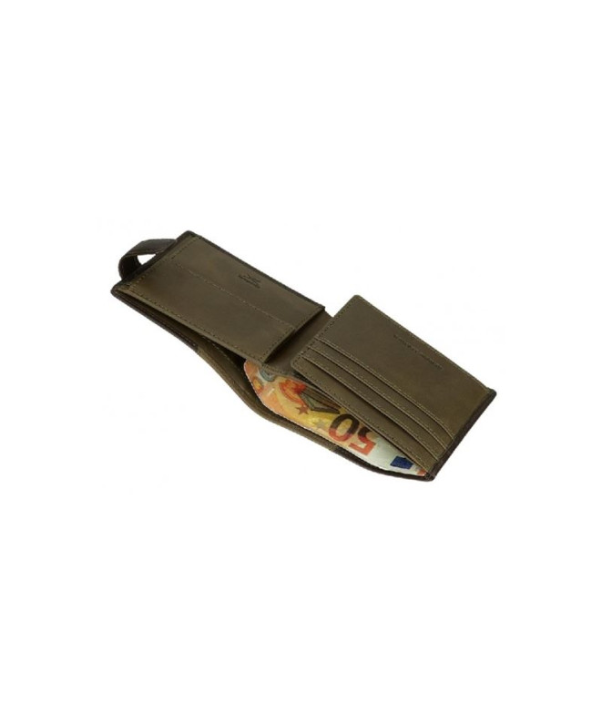 Cartera Horizontal Reebok Club Marrón Con...