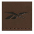 Carteira Reebok Taco horizontal castanho com clipes de clique castanhos