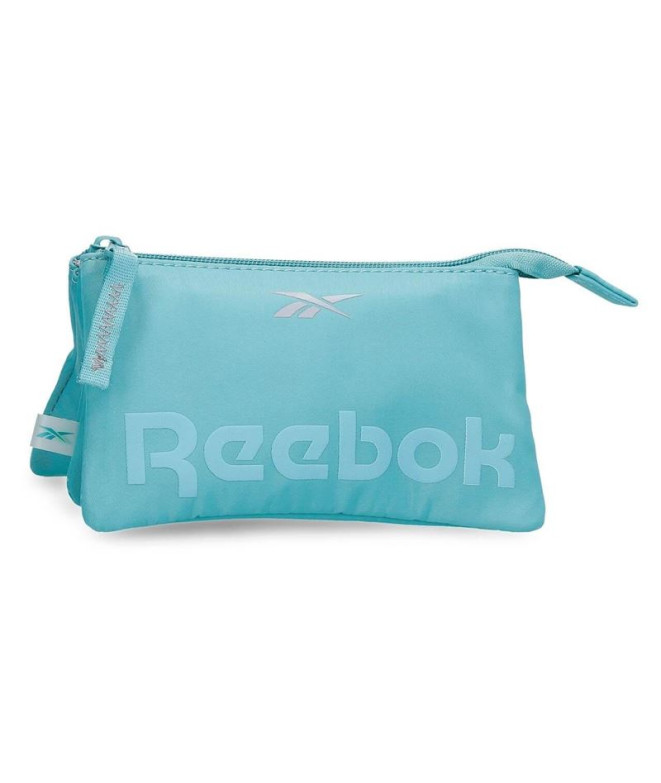 Necessaire Reebok Linden Três compartimentos azul claro