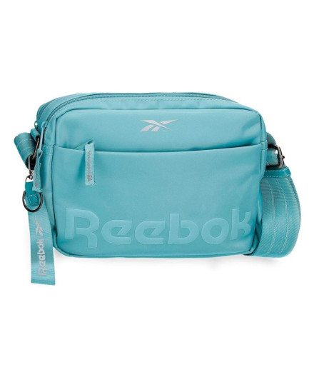 Mala a tiracolo Reebok Linden de dois compartimentos azul...