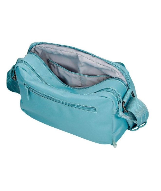 Bandolera Reebok Linden Dos Compartimentos Azul...