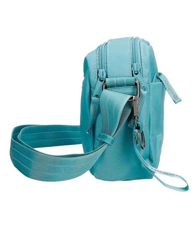 Bandolera Reebok Linden Dos Compartimentos Azul...