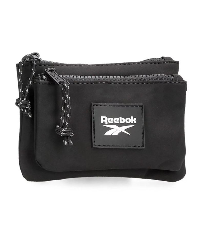 Necessaire Reebok Elsie com dois compartimentos Preto