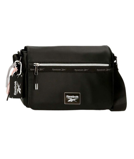 Mala a tiracolo Reebok com aba Tina Preto