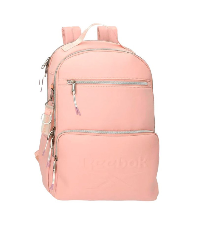 Mochila Reebok Dois compartimentos para computador Noah Nude