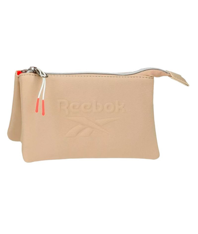 Trousse Reebok Trois compartiments Noah Taupe