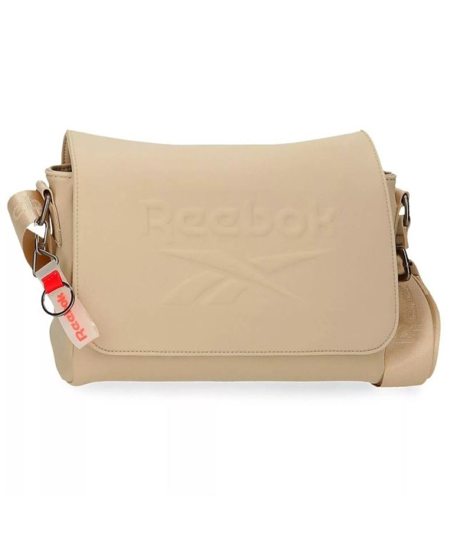 Bandolera con Solapa Reebok Noah Taupe