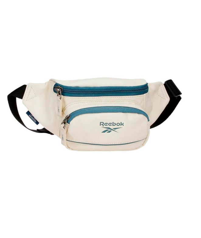 Bolsa de cintura Reebok com bolso frontal Cincinnati Branco