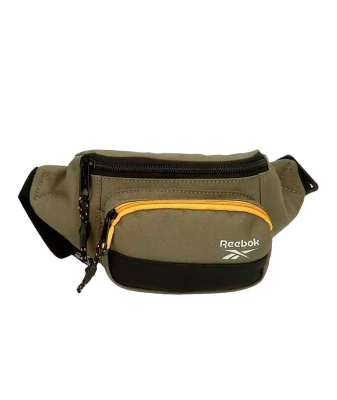 Bolsa de cintura Reebok com bolso frontal Hamilton Khaki Green