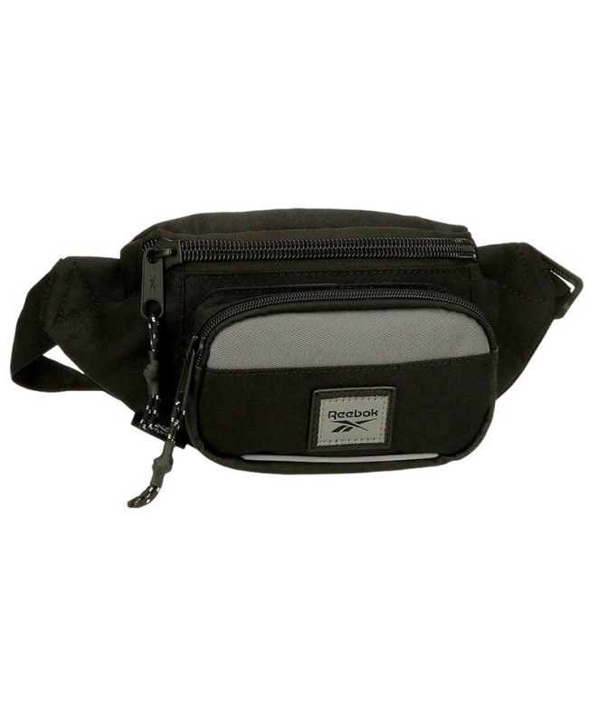 Riñonera con Bolsillo Frontal Reebok Dexter Negro