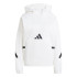 Moletom adidas Mulher Z.N.E. Branco com capuz