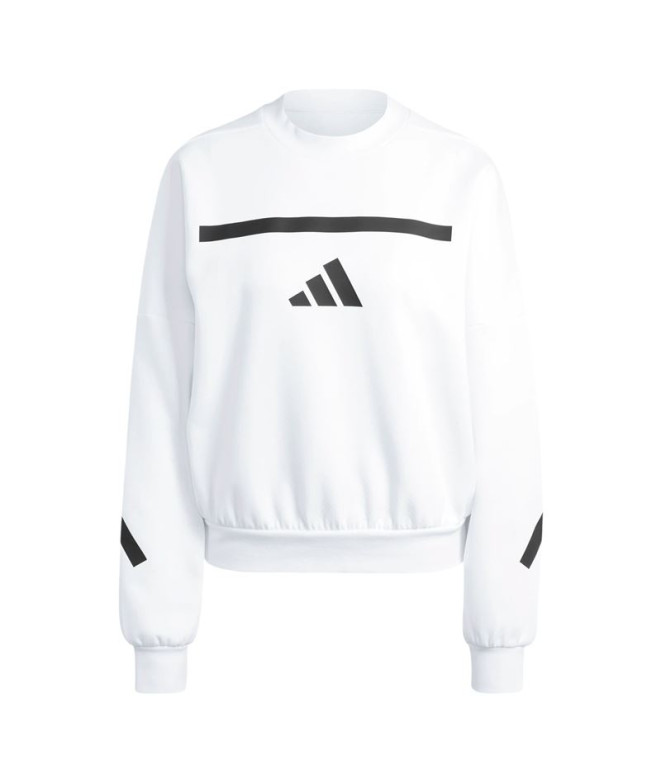 Moletom adidas Mulher Z.N.E. Branco