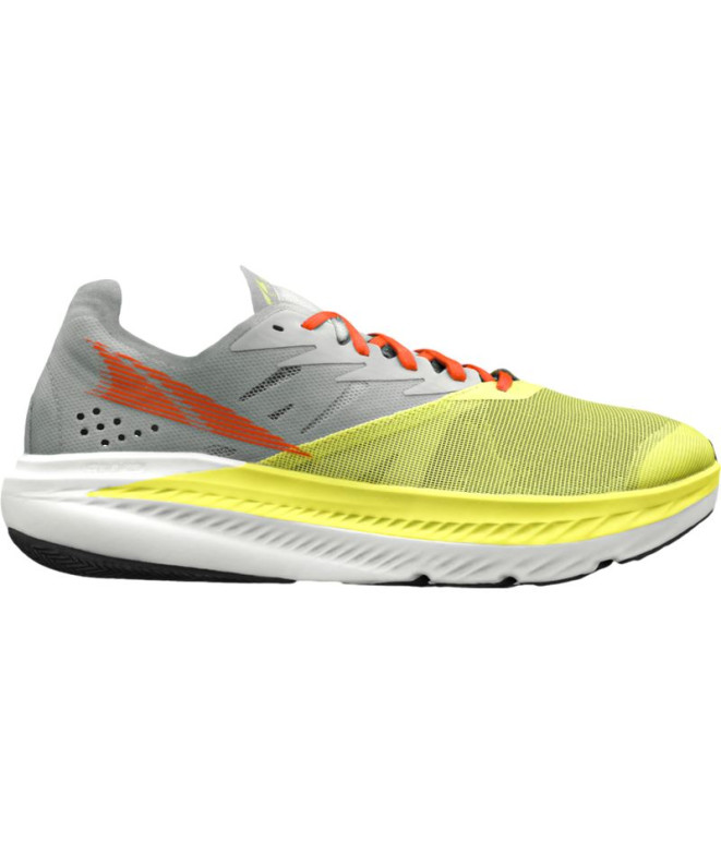 Chaussures Trail Altra de Vanish Carbon 2 Gris/Citron vert Homme