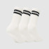 Meias Ellesse Pullo 3Pk Branco Unissex
