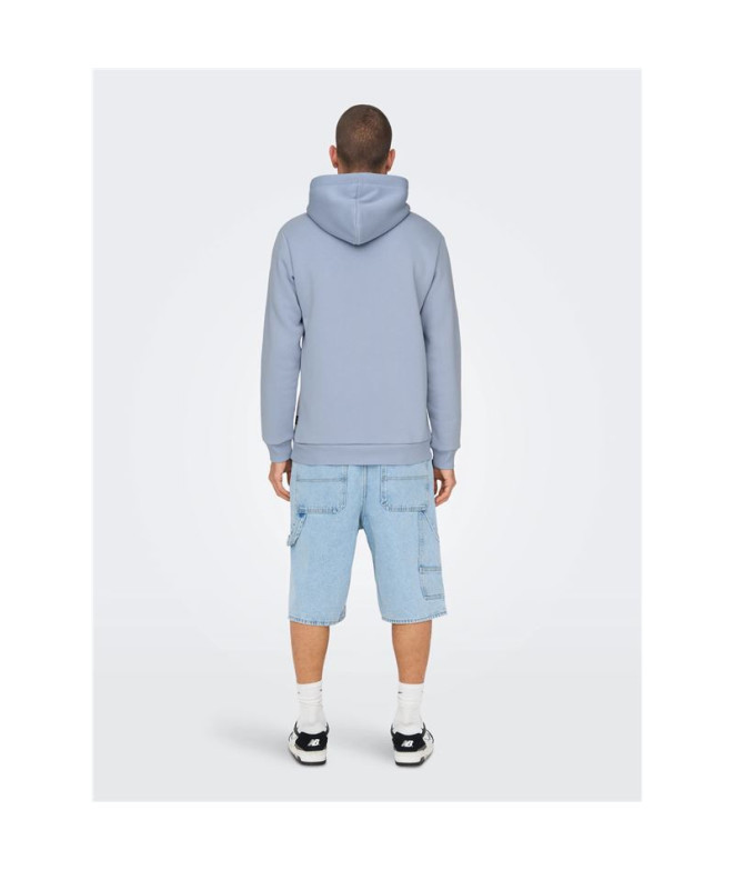 Sudadera Only & Sons Onsceres Eventide Hombre