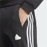 Calça Homem Adidas House Of Tiro Fleece Preto/Branco