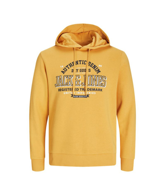 Moletom Homem Jack & Jones Jjelogo 2 Col Honey Gold