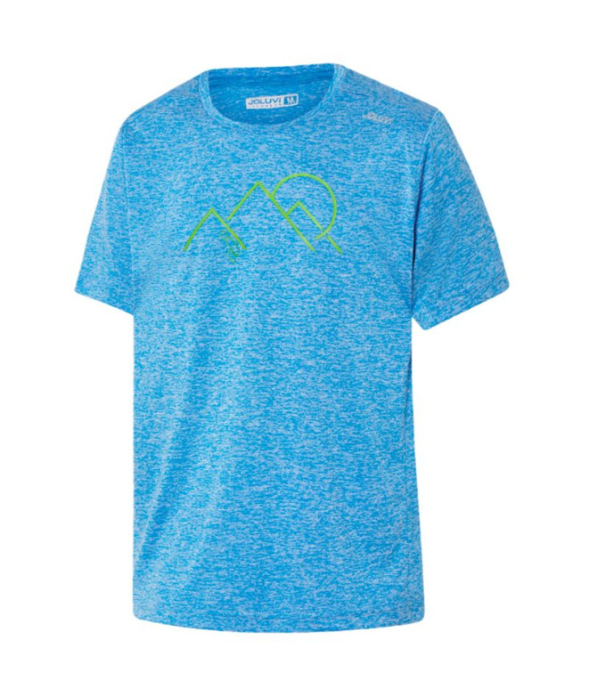 T-shirt Montagne Joluvi Femme par Flowers Bolt Blue Vigore