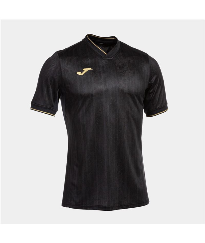 Camiseta Futebol Joma Homem de Ouro VI Ouro Preto