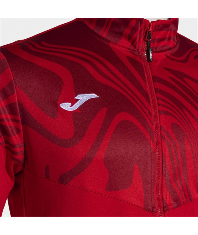 Survêtement Joma Enfant Lion II Rouge Noir