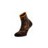 Meias de Trail Lurbel Desafio Blur Four Preto/Laranja