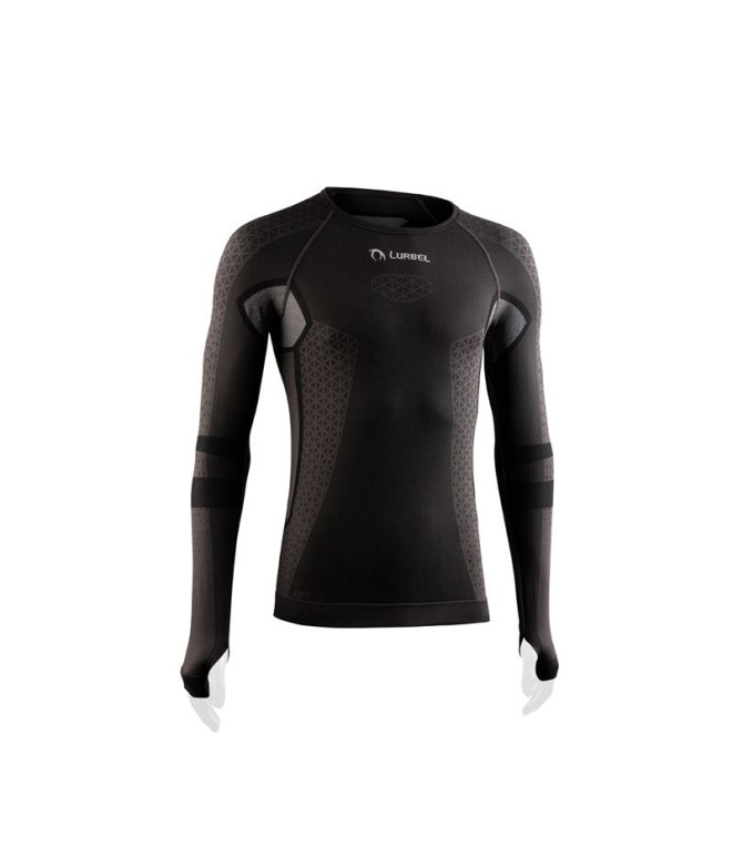 Camiseta de Running Lurbel Cristallo Long Sleeves Hombre Marengo