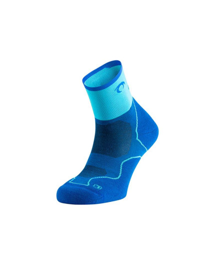 Meias de Trail Lurbel Desafio Four Azul Royal/Celeste