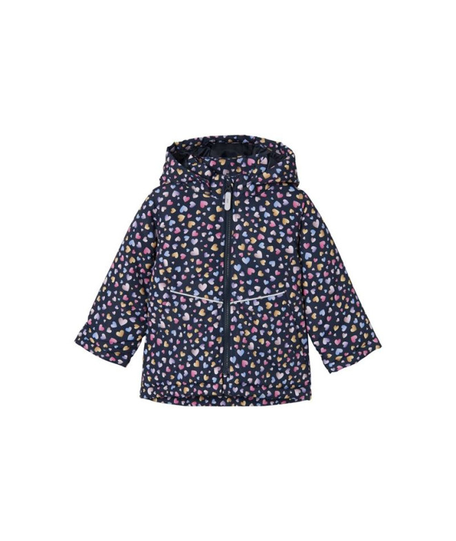 Veste Enfant Nommez-le Nmfmaxi Aop Dark Sapphire