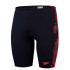 Natação Speedo Homem Jammer da Tech Panel Jammer Preto/Vermelho/Carvão dos EUA