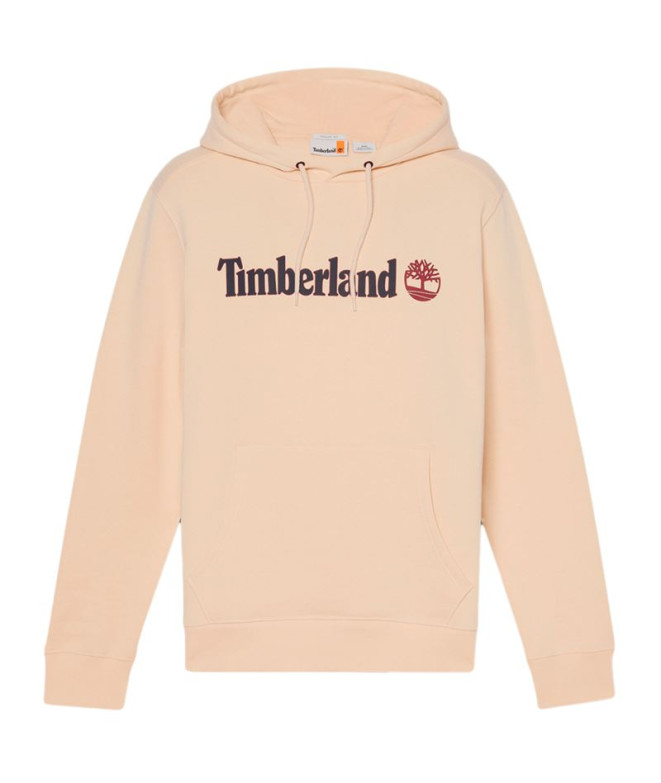 Sudadera Timberland Kennebec River Linear Logo Hoodie Angora Hombre