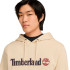 Sudadera Timberland Kennebec River Linear Logo Hoodie Angora Hombre