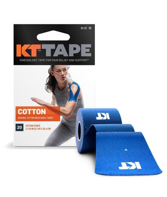Cintas KT Original Tape Precut (20 x 25cm) 5 Meters Blue