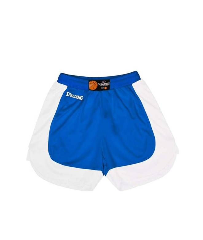 Pantalon Basket-ball Spalding de Hustle Shorts Royal/White