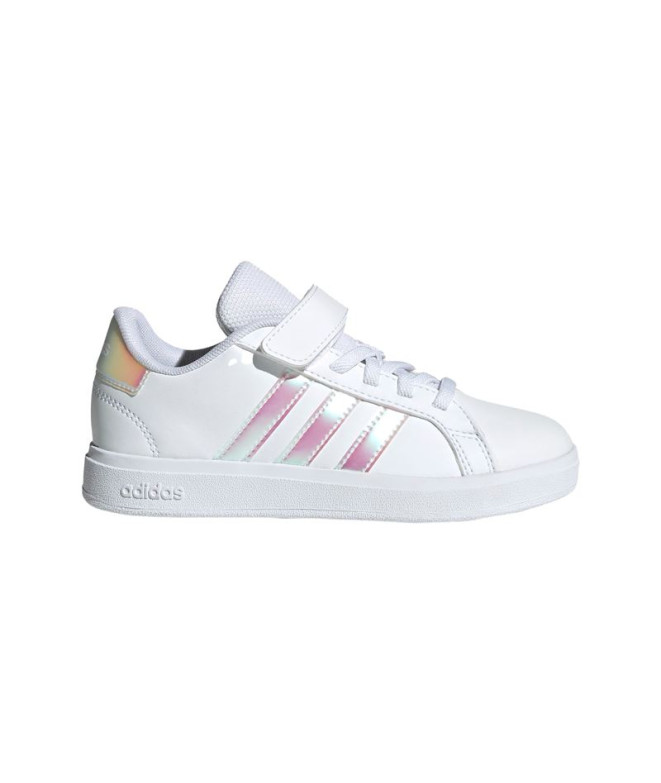 Chaussures Court Enfant Adidas Grand 2.0 Blanc