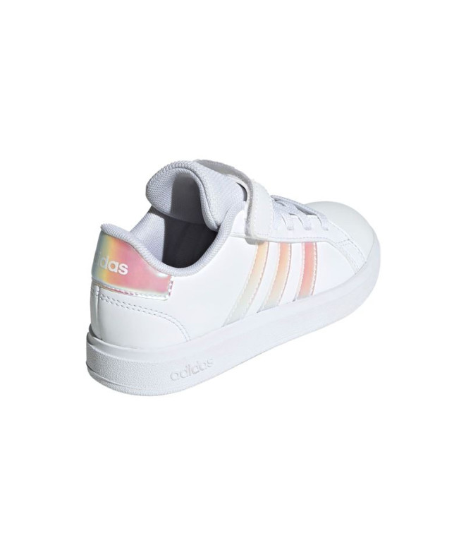 Chaussures Court Enfant Adidas Grand 2.0 Blanc