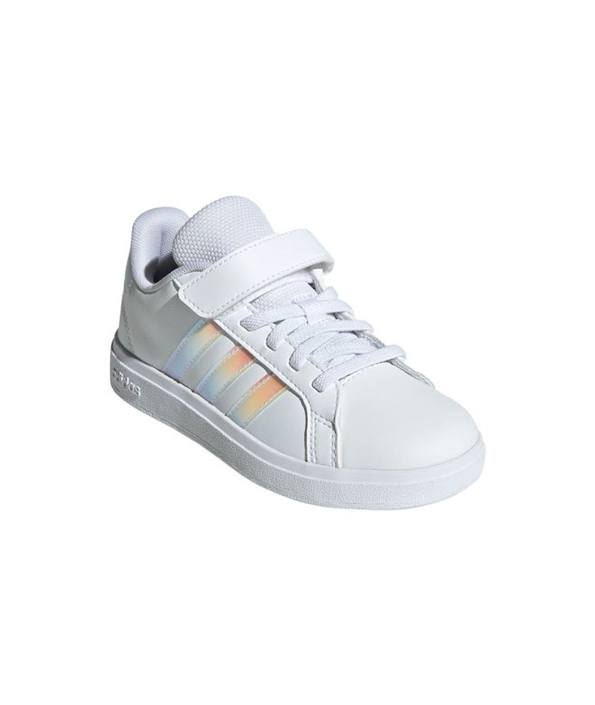 Chaussures Court Enfant Adidas Grand 2.0 Blanc