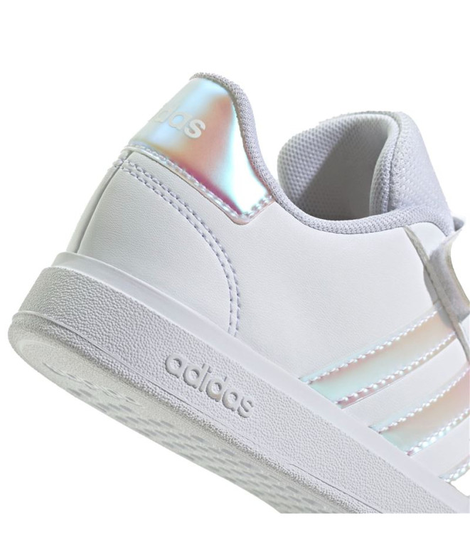 Chaussures Court Enfant Adidas Grand 2.0 Blanc