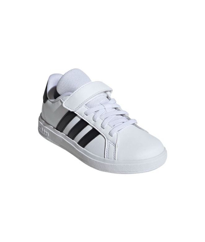 Chaussures Court Enfant Adidas Grand 2.0 Blanc