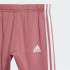 Conjunto Infantil Adidas Badge Of Sport Logo Jogger Rosa