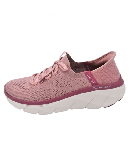 Chaussures Skechers D'lux Walker 2.0 Dark Mauve Knit/Tri... 2