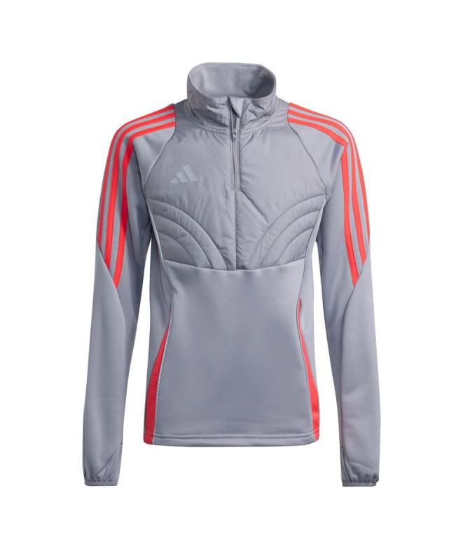 Sudadera de Fútbol Adidas Tiro24 Winterized Infantil Gris
